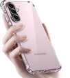 Etui do Samsung Galaxy A56 5G, Erbord Dropproof, przezroczyste + Szkło