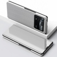 Etui do Xiaomi Poco X4 Pro 5G, Clear View, srebrne