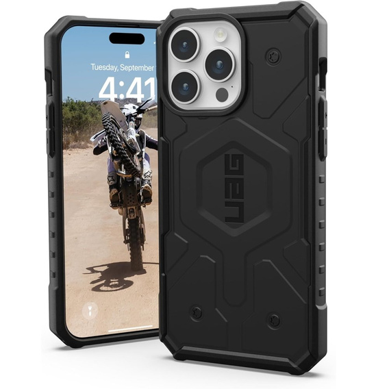 Etui Urban Armor Gear do iPhone 15 Pro Max, Pathfinder MagSafe, czarne
