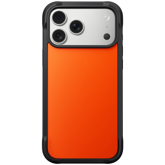Etui Nomad do iPhone 17 Pro Max, Rugged Case MagSafe, pomarańczowe