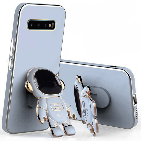 Etui do Samsung Galaxy S10, Astronaut, niebieskie