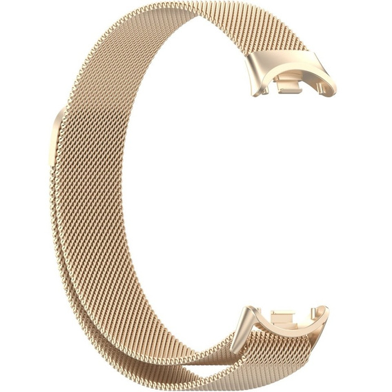 Bransoleta Milanese do Xiaomi Smart Band 10 / 9 / 8, Szampański