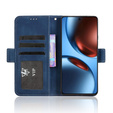 Etui z klapką do Realme GT 7 / 7T, Card Slot, granatowe