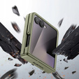 Etui do Samsung Galaxy Z Flip7, Suritch, zielone