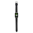 Pasek Skórzany do Samsung Galaxy Fit 3, Czarny