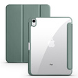 Etui do iPad 10.9" 2022 (10 gen.) / iPad 11" 2025 A16 (11 gen.), Smartcase Hybrid, z miejscem na rysik, ciemnozielone