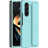 Etui do Samsung Galaxy Z Fold5 5G, z rączką, zielone