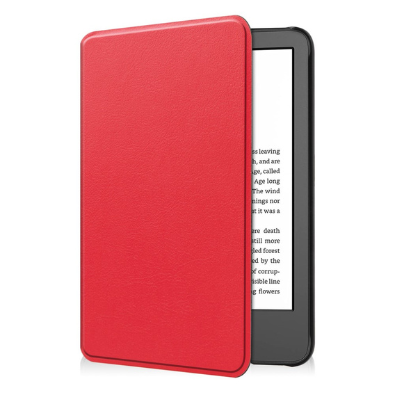 Etui do Kindle 11, Smartcase, czerwone