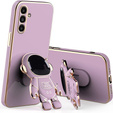 Etui do Samsung Galaxy A56 5G, Astronaut, fioletowe