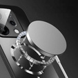 Etui do Oppo Reno 14, do MagSafe, z ochroną aparatu, czarne