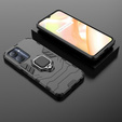Etui do Realme C33, Kickstand Ring, czarne