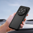 Etui do Xiaomi 14 Ultra, Fusion Hybrid, z ochroną aparatu, przezroczyste / czarne