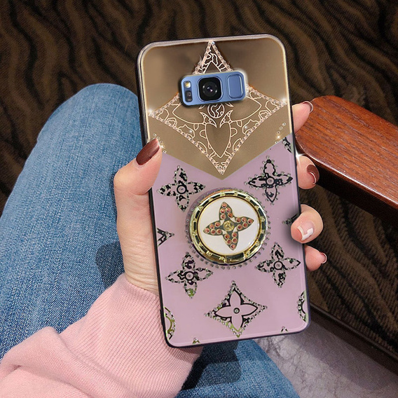 Etui Fashion do Samsung Galaxy S8+ Plus, fioletowe