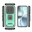 Etui pancerne do Realme 14 Pro+ 5G, CamShield Slide, zielone
