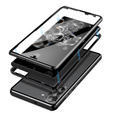 Etui do Samsung Galaxy S23 Plus, Magnetic Dual Glass, czarne