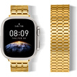 Stalowa Bransoleta do Apple Watch 1/2/3/4/5/6/7/8/9/10/11/SE Ultra 1/2/3 42/44/45/46/49mm, Złota