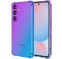 Etui Gradient Dropproof do Samsung Galaxy A56 5G, Fioletowe / niebieskie