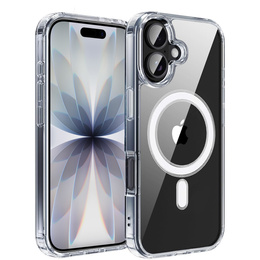 Etui do iPhone 17, do MagSafe, przezroczyste
