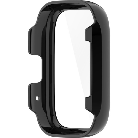 2w1 Szkło + Szkło Hartowane do Xiaomi Redmi Watch 3 Active, Czarny