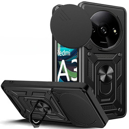 Etui pancerne do Xiaomi Redmi A3, CamShield Slide, czarne
