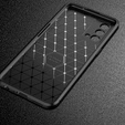 Etui Carbon Gel do Realme GT Master Edition, czarne z ochroną aparatu + Szkło