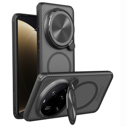 Etui do Xiaomi 15 Ultra, pancerne Nillkin, CamShield Prop, do Magsafe, czarne