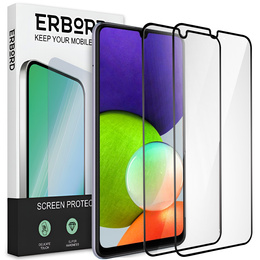 2x Szkło Hybrydowe Ceramic ERBORD do Samsung Galaxy A22 5G