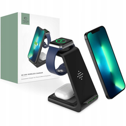 Ładowarka Indukcyjna 3w1 do iPhone / Airpods / Apple Watch