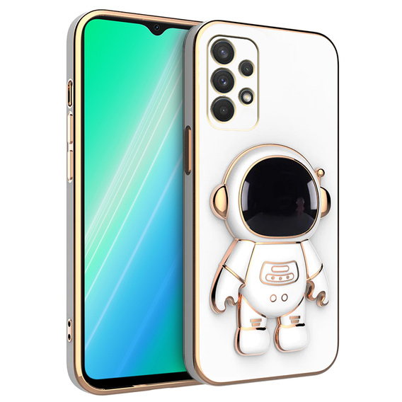 Etui do Samsung Galaxy A13 4G, Astronaut, białe