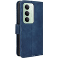 Etui z klapką do Xiaomi Redmi 15 5G / 4G, Card Slot, granatowe