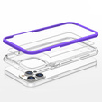 Etui ERBORD do iPhone 13 Pro, Hybrid Frame, Purple