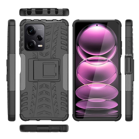 Etui do Xiaomi POCO X5 Pro 5G, Tire Armor, czarne