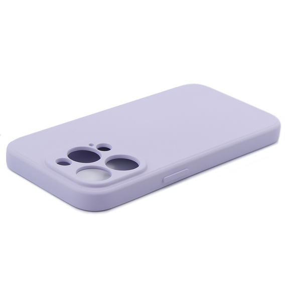 Etui do iPhone 15 Pro, Silicone Lite, fioletowe