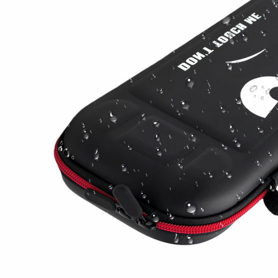 Czarne etui z nadrukiem do Nintendo Switch 2 – wodoodporne