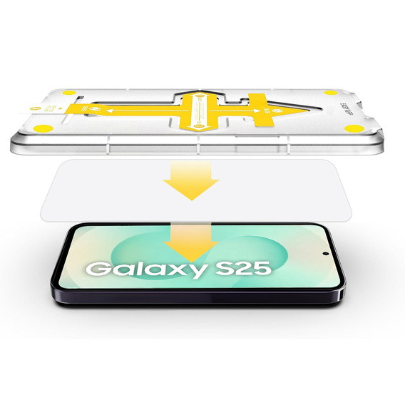 2x Szkło Hartowane do Samsung Galaxy S24+ Plus / S25+ Plus, ERBORD Easy App 9H Screen Protector