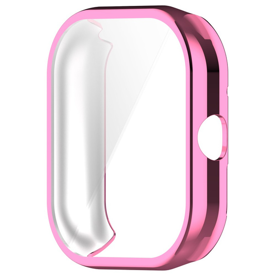 2w1 Etui z Osłoną na ekran do Xiaomi Redmi Watch 4, Różowe