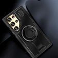 Etui do Samsung Galaxy S25 Ultra, Kickstand Ring, czarne