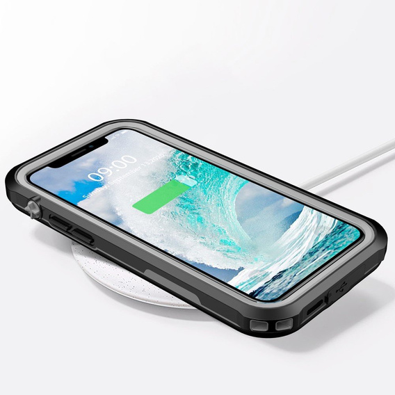 Etui Waterproof IP67 Case do iPhone 12 Pro Max - Black