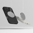 Etui Ringke do iPhone 16 Pro Max, Silicone MagSafe, czarne + Szkło Hartowane 9H