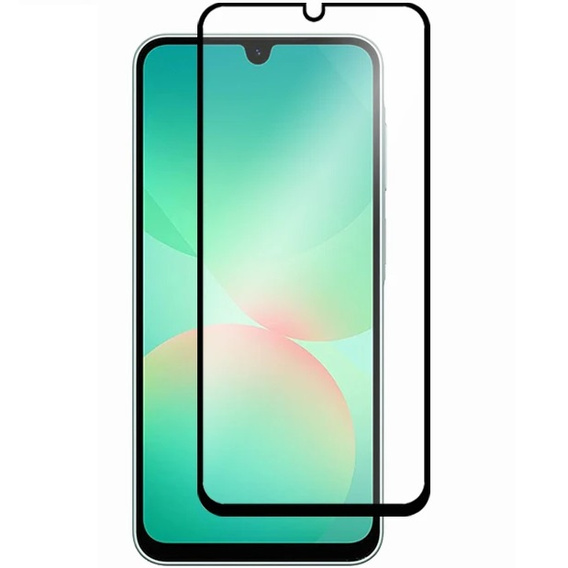 Szkło Hartowane 3D do Samsung Galaxy A26, czarna ramka