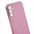 Etui do Samsung Galaxy S24+ Plus, Glamour CamShield, fioletowe