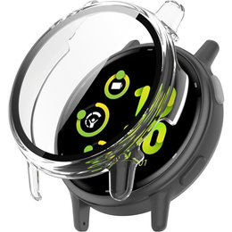 2w1 Etui + Szkło Hartowane do Garmin Vivoactive 5, Przezroczyste