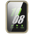 2w1 Etui z Osłoną na ekran do Samsung Galaxy Fit 3, Złote