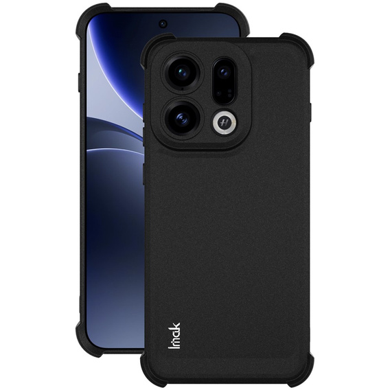 Etui IMAK do Oppo Find X9, Dropproof, czarne