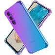 Etui Gradient Dropproof do Samsung Galaxy M35, Fioletowe / niebieskie