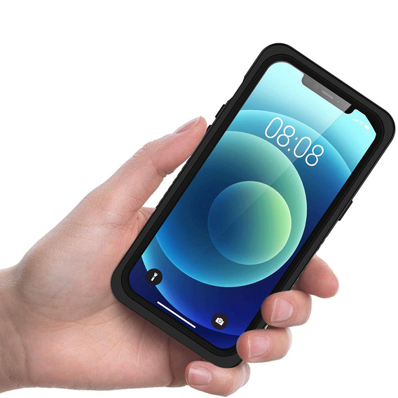 Etui Wodoodporne IP68 do iPhone X / XS, czarne