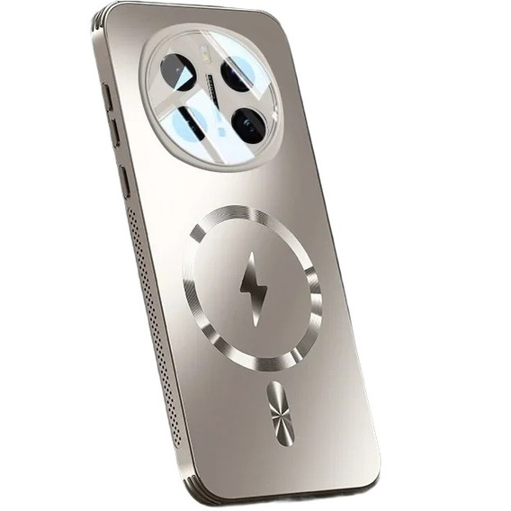 Etui do Honor Magic 7 Pro, MagSafe, szare