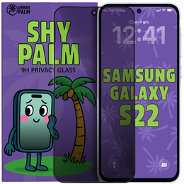 Szkło Hartowane Prywatyzujące Shy Palm do Samsung Galaxy S22