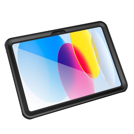 Etui Wodoodporne IP68 do iPad 11" 2025 A16 (11 gen.) / iPad 10.9" 2022 (10 gen.), czarne