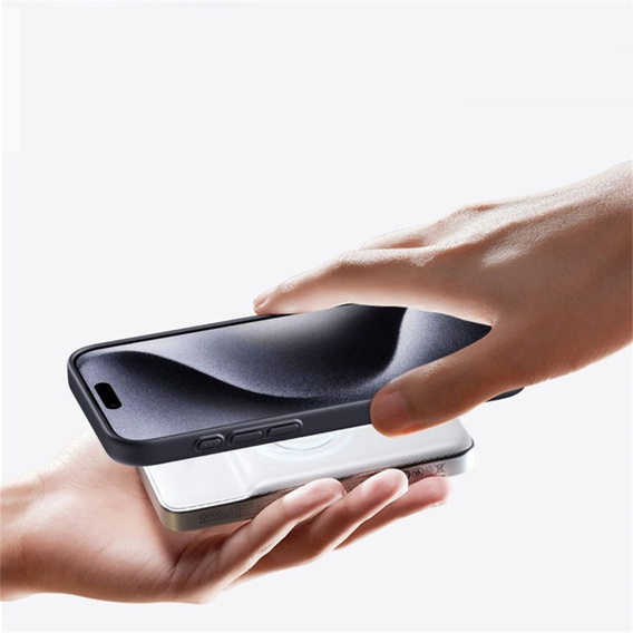 Etui do iPhone 16 Pro, Aramid Fiber Cover, czarne